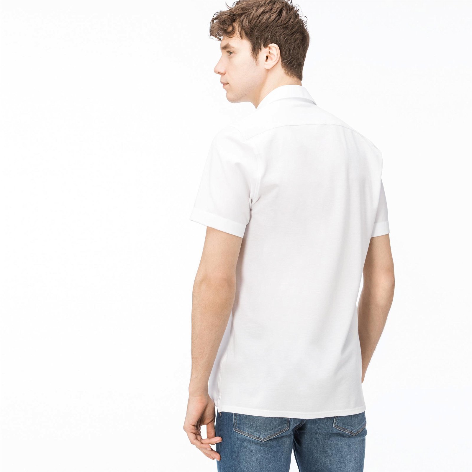 Lacoste mužský košile Slim Fit S Krátkými Rukávy