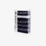 Lacoste balení 3 kusů ikonických trenýrek s tříbarevným pasem