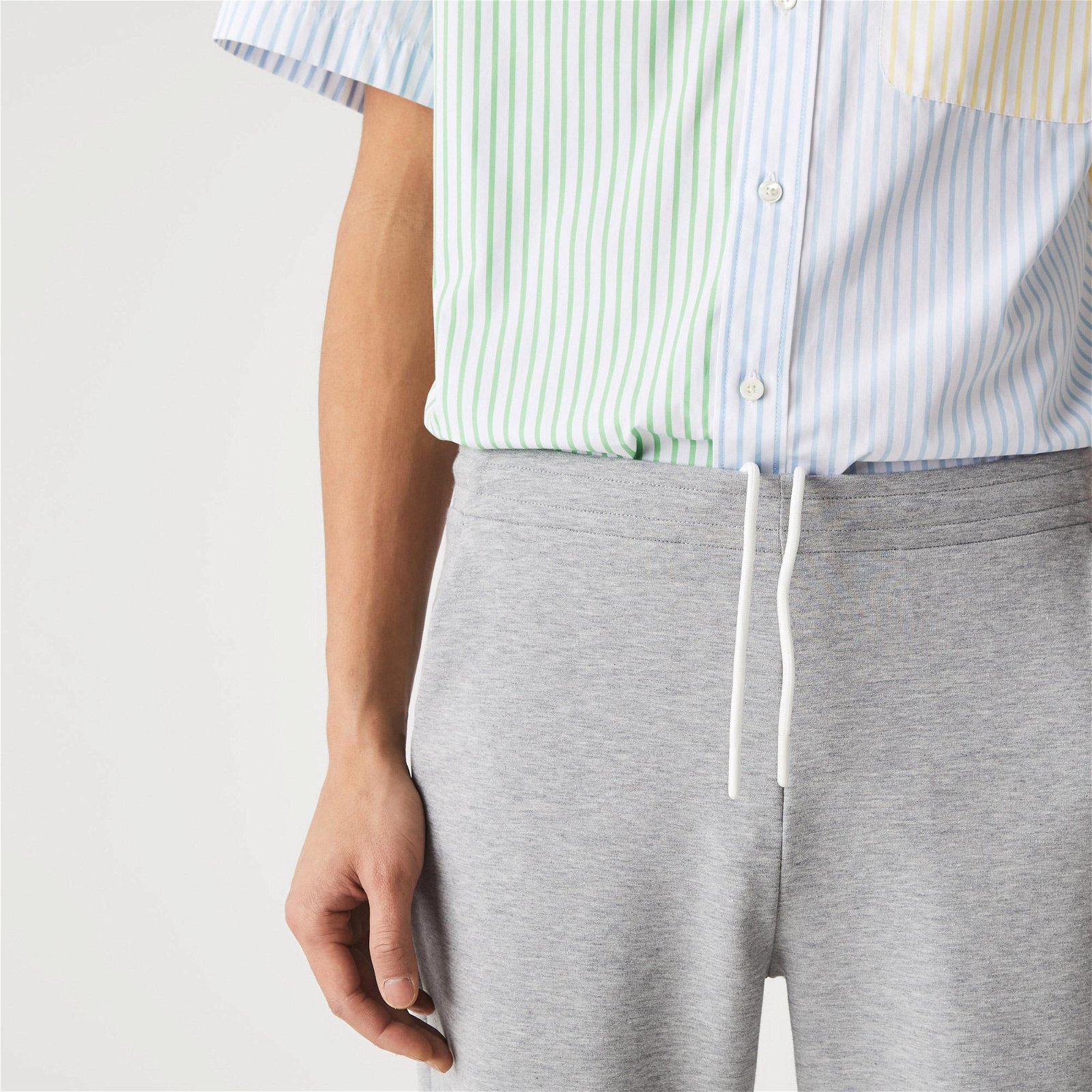 Lacoste Pánské teplákové kalhoty přiléhavého střihu ze směsi bavlny