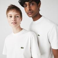 Lacoste unisex tričko z organické bavlny s přiléhavým oválným výstřihem70V